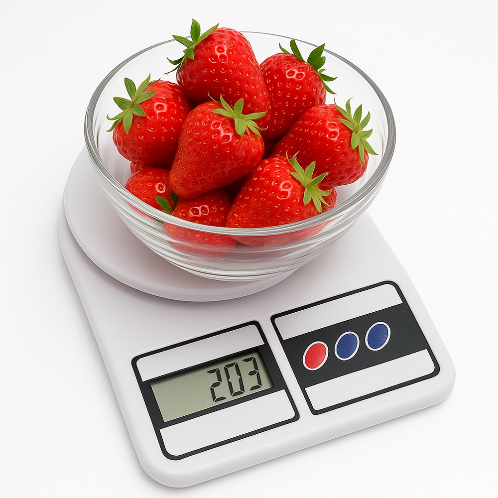 Balança Digital De Cozinha Com Precisão e Função Tarde de 1g a 10Kg