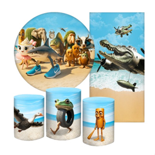 Painel casado e capas cilindros tecido subl. BRAINROT ITALIANO em Oferta na Shopee