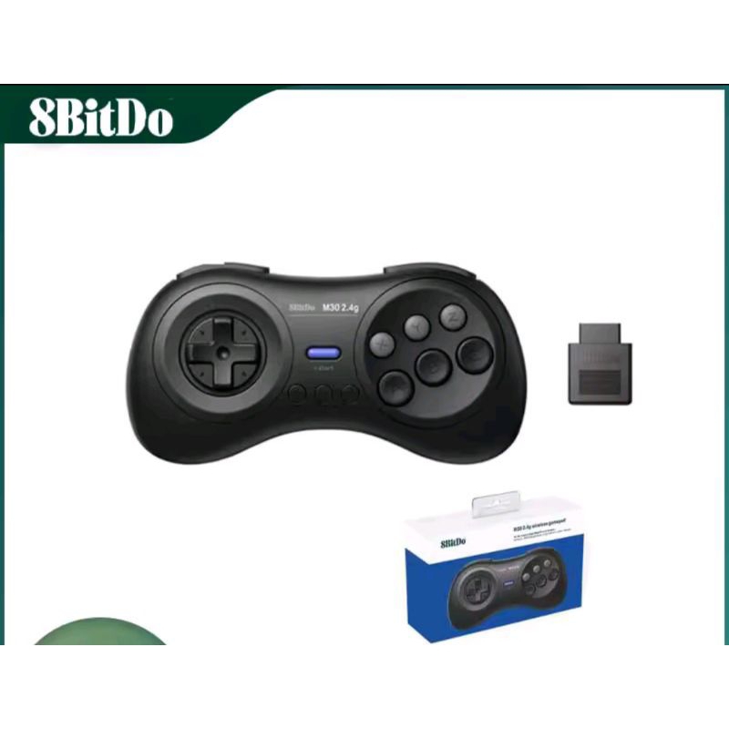 Mega drive - M30 2.4g wireless Gamepad controle  8bitdo o par.