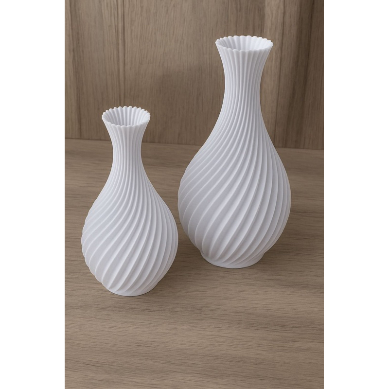 Vaso espiral- Decoração vaso de planta