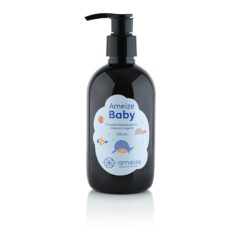 Sabonete Baby Hipoalergênico Sem Perfume Natural Vegano Para Recém-Nascidos 250 ml