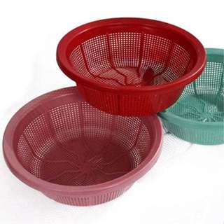 Cesto Escorredor de Massas de Plástico Colorido Utensílio Doméstico UTILIDADES em Oferta na Shopee