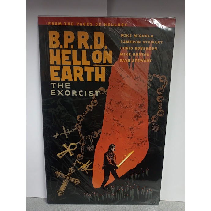 B.P.R.D. HELL ON EARTH 14 THE EXORCIST HELLBOY BPDP ABE SAPIEN IMPORTADA MIKE MIGNOLA