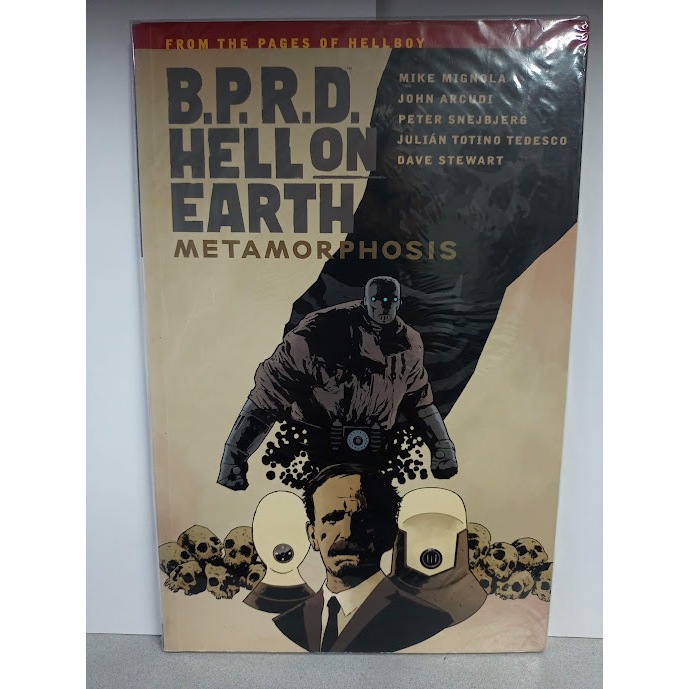 B.P.R.D. HELL ON EARTH 12 METAMORPHOSIS MIKE MIGNOLA HELLBOY BPDP ABE SAPIEN IMPORTADO DARK HORSE