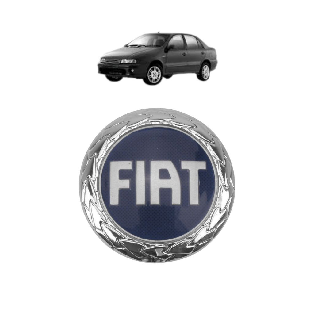 Emblema grade – Carros Fiat 00/06 – Logo Fiat – Com ou sem parafuso em Oferta na Shopee