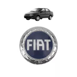 Emblema Grade Carros Fiat 00/06 Logo Fiat Com ou sem parafuso