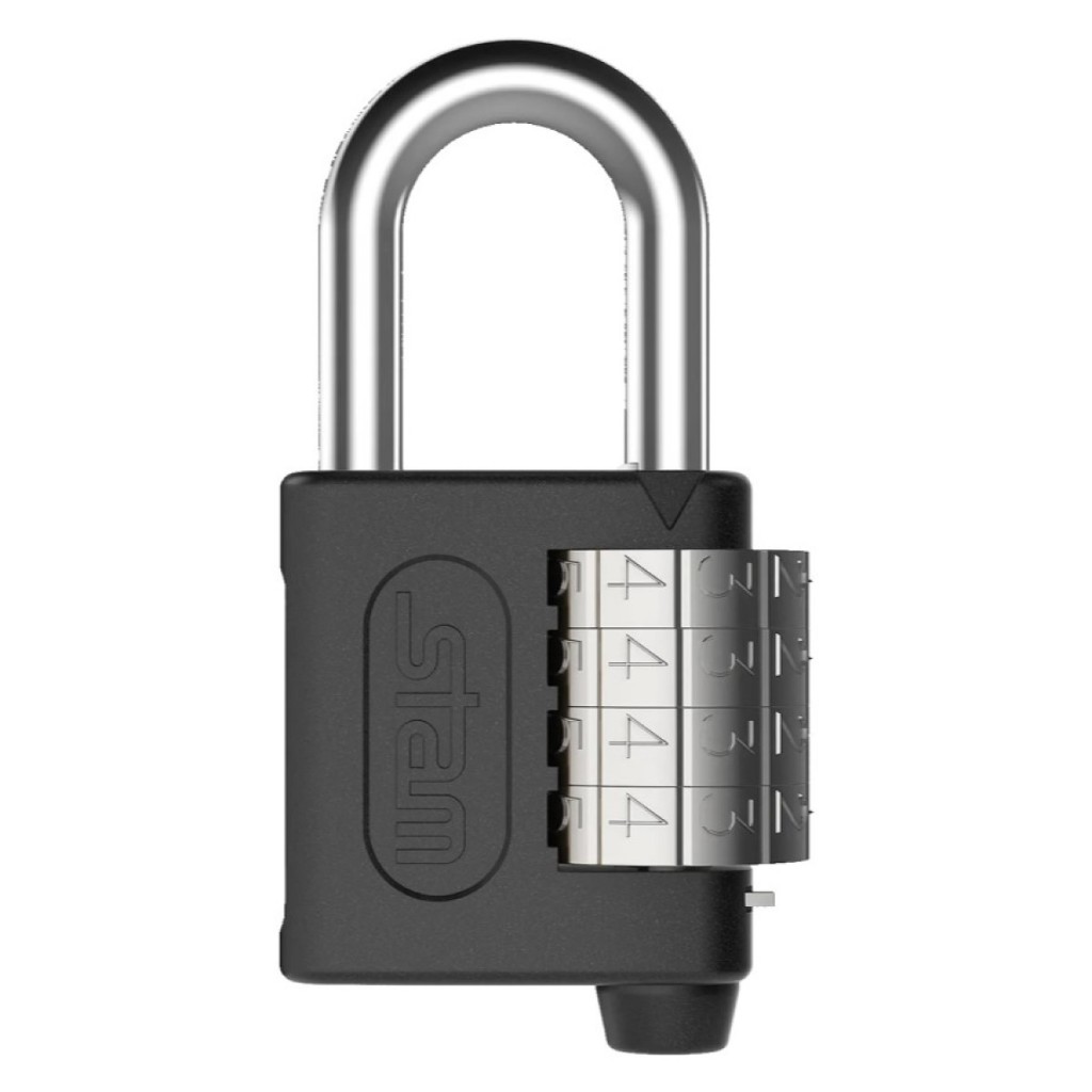 Cadeado Stam Segredo Igual 40 Mm Preto Fosco Armário Mochila