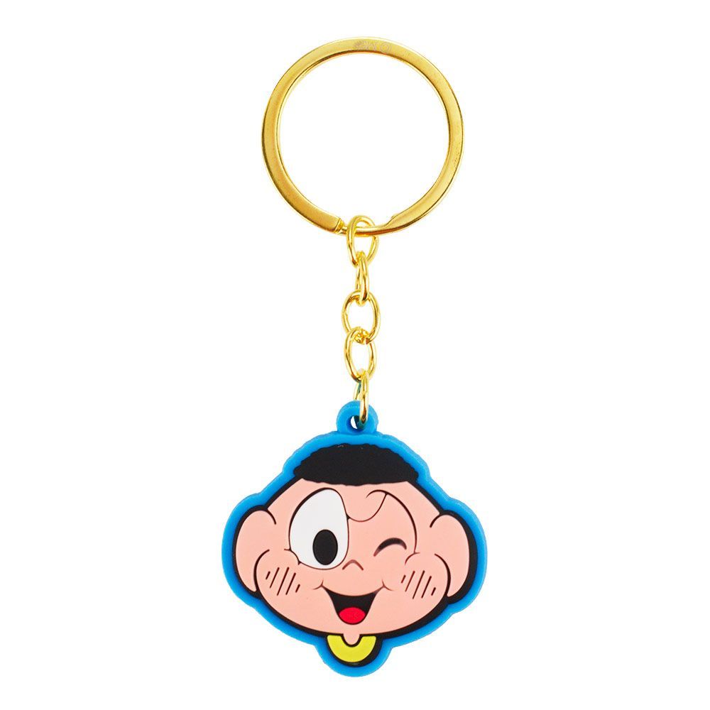 Chaveiro Rosto Cascão 4.5cm - Turma Da Mônica