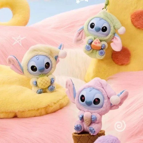 Stitch Disney Surpresa Chaveiro Colecionável Pelúcia Vinil Saquinho Lacrado Boneco Surpresa