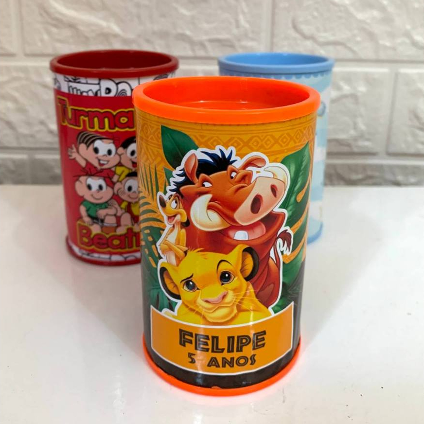 COFRINHO PERSONALIZADO DIVERSOS TEMAS | LEMBRANCINHAS | FESTA INFANTIL | ANIVERSÁRIO | PERSONALIZADOS