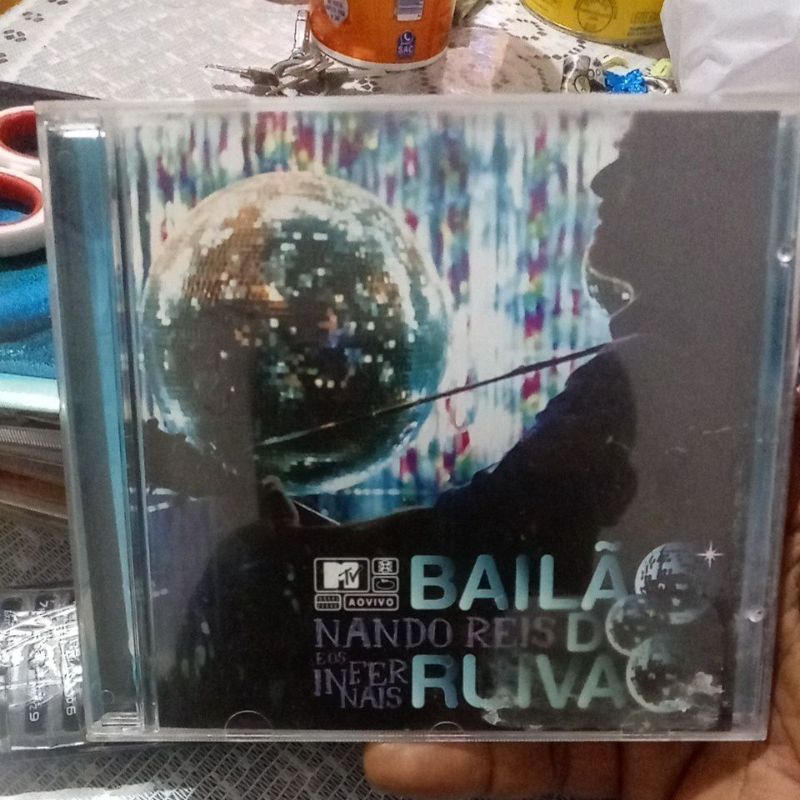 Cd Original Usado - Bailão do Ruivão MTV Ao Vivo - Nando Reis e os Infernais