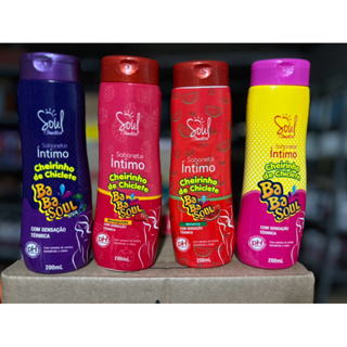 kit 12 Sabonetes Íntimos Babasoul  200 ml + brinde em Oferta na Shopee