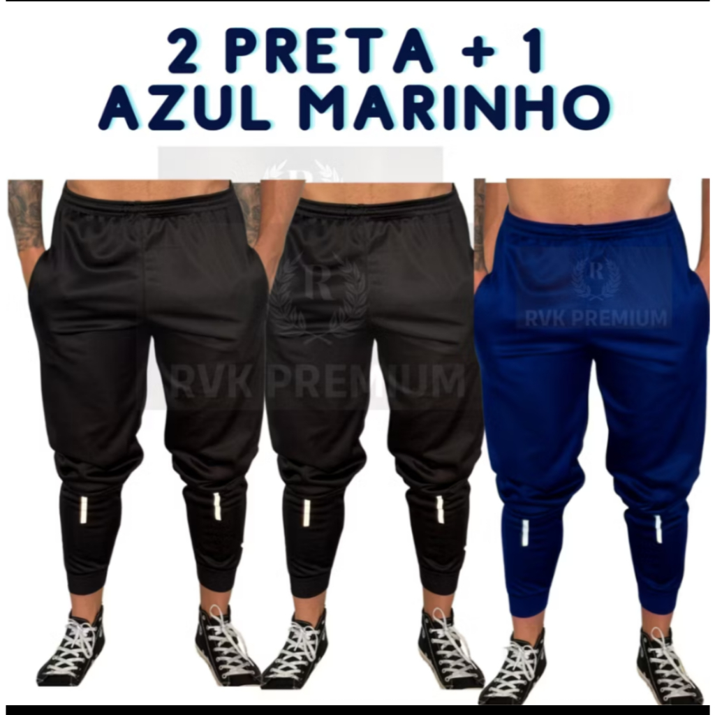 Kit Calça Jogger Masculina Esportiva Para Academia e Corrida 2025!