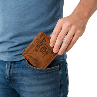 Carteira Masculina Couro Com Antifurto Promoção em Oferta na Shopee