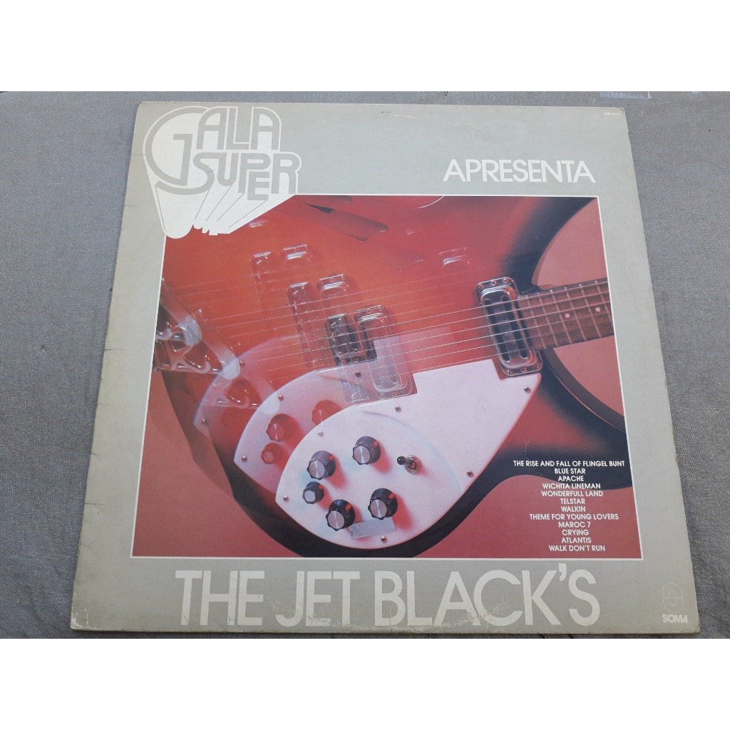 Lp Disco Vinil The Jet Black's - Rides Again - Super Gala
