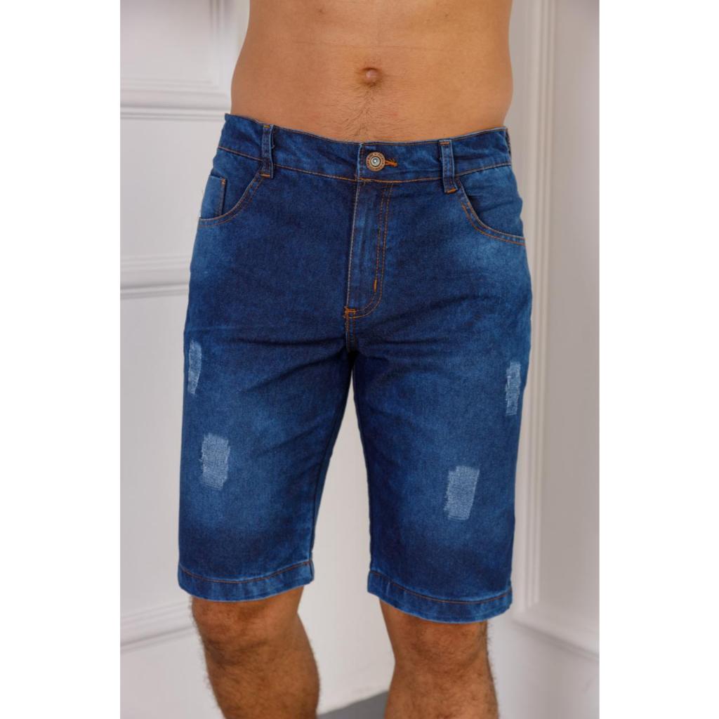 Bermuda Masculina Jeans Confort | Verão • Prime em Oferta na Shopee
