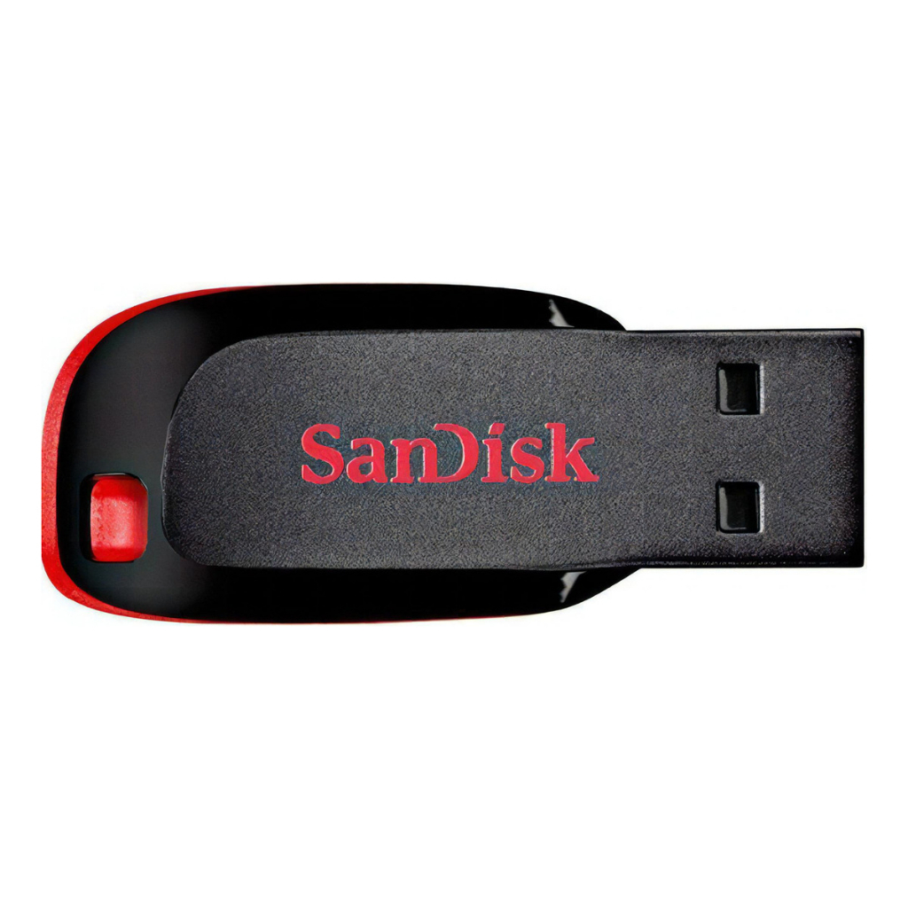 Pendrive 16GB SanDisk Cruzer Blade Z50 USB 2.0 Compacto e Confiável