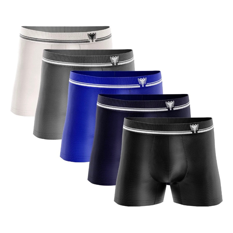 Cueca Boxer Masculina Kit 5 Conforto e Qualidade original