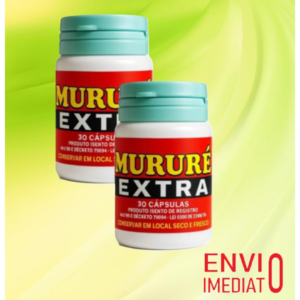 Murure Extra 100% Original Lacrado 2 Potes