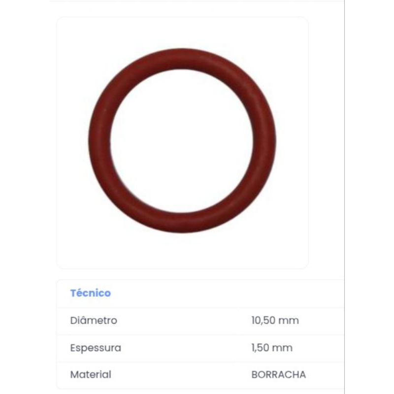 VEDAMOTORS - Anel Oring GUIA de valvula HDA/CG/ML/TUR
