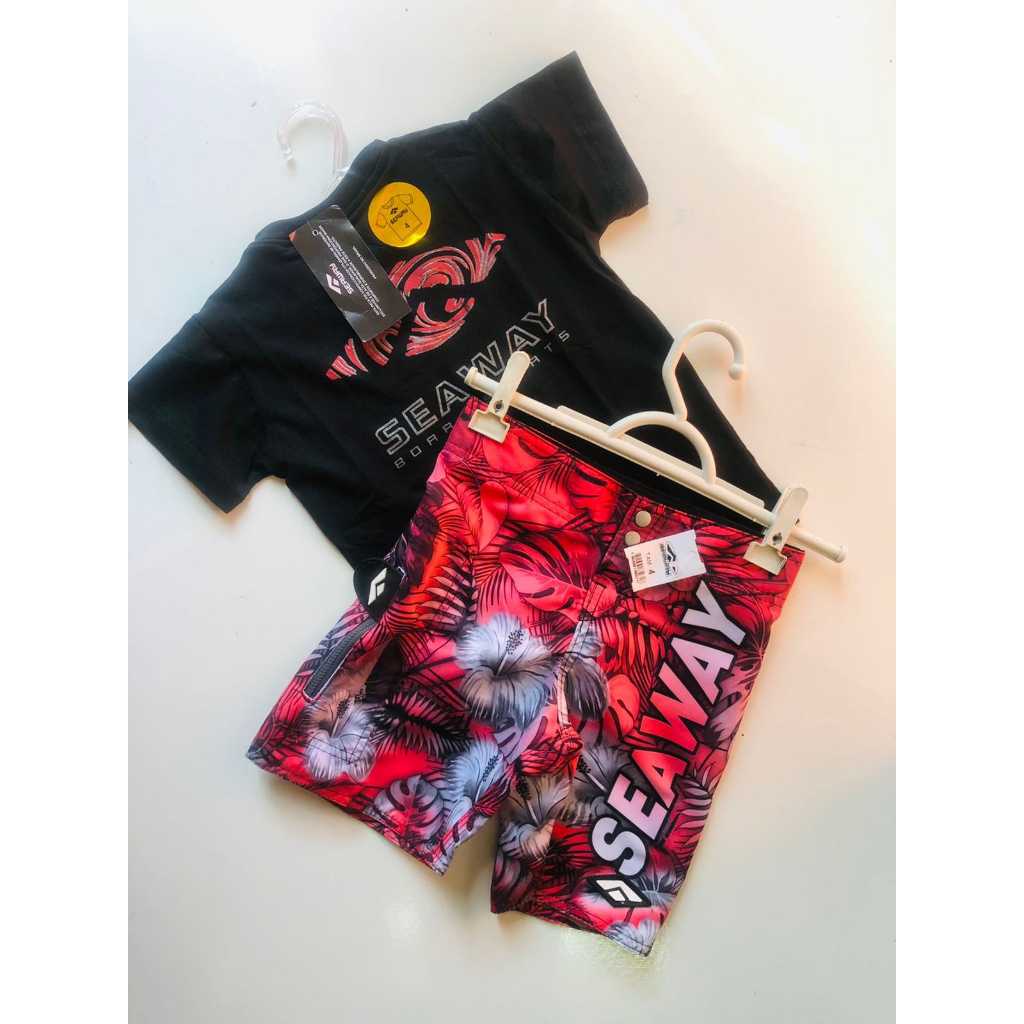 Conjunto Infantil  Premium Blusa e Bermuda Tamanho 4 ao 14  Estampas Sortidas Top