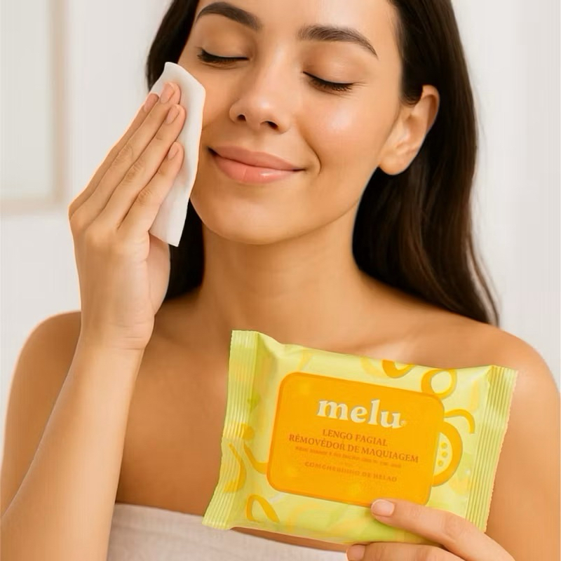 Lenço Facial Removedor de Maquiagem - Melu by Ruby Rose em Oferta na Shopee