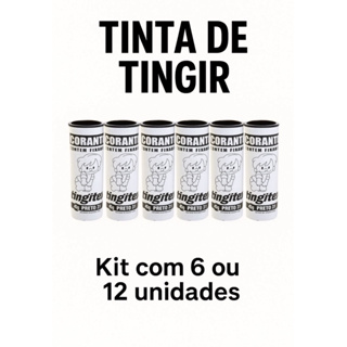 Kit C/ 6 ou 12 Tintas Tingitex – Corante 45g | Ideal para Tecidos de Algodão em Oferta na Shopee