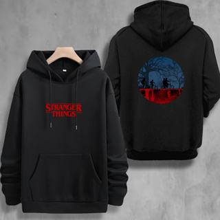 Moletom Premium Stranger Things Flanelado Com Capuz Unisex em Oferta na Shopee