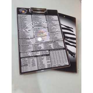 prancheta militar metalica aluminio  codigos de ocorrência pmesp a pronta entrega  caveira em Oferta na Shopee