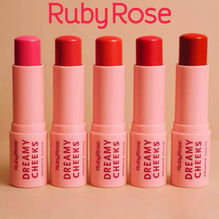 Lançamento Blush Cremoso Stick Dreamy Cheeks Linha Rosa - Ruby Rose - MAQUIAGEM