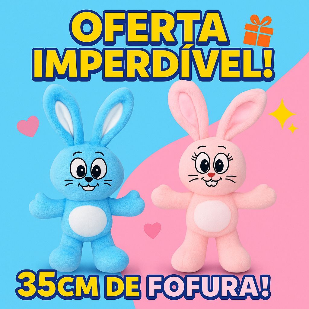35CM Coelho de Pelucias Sansão Dalila Turma Da Mônica Brinquedo Menino Menina Pelucia Urso Cebolinha em Oferta na Shopee