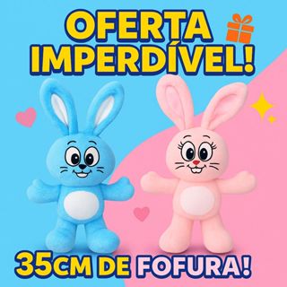 35CM Coelho de Pelucias Sansão Dalila Turma Da Mônica Brinquedo Menino Menina Pelucia Urso Cebolinha em Oferta na Shopee