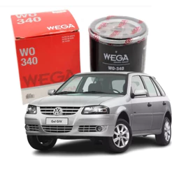 Filtro De Óleo Blindado Wega WO340 VW GOL 1.0 E 1.6 8V 2002 a 2009 G3 G4 Original