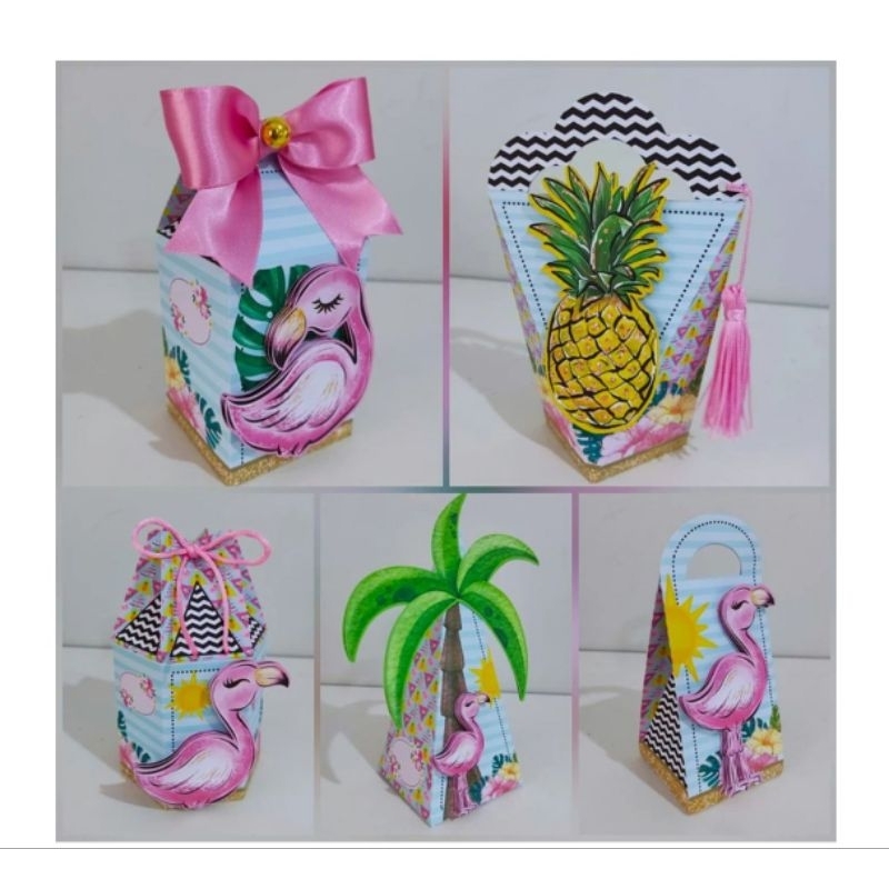 kit personalizado flamingo/baby