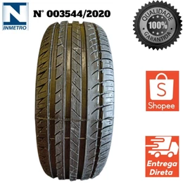 Pneu remold Aro 15 195/55 Linha Premium com Selo de Inmetro