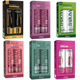 kits eico shampoo 800ml+condicionador 450ml em Oferta na Shopee