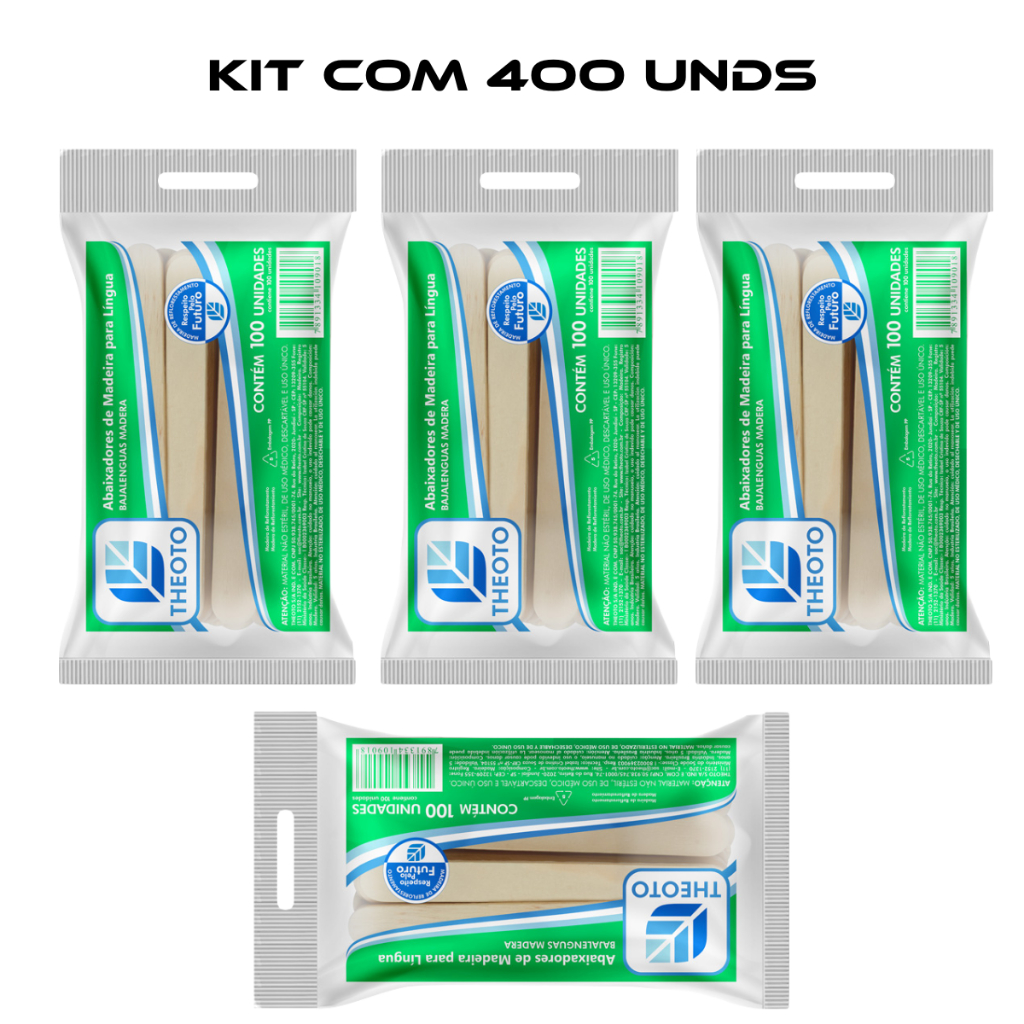 Palito Abaixador de língua  depilação Tattoo medico manicure micropigmentador clinica