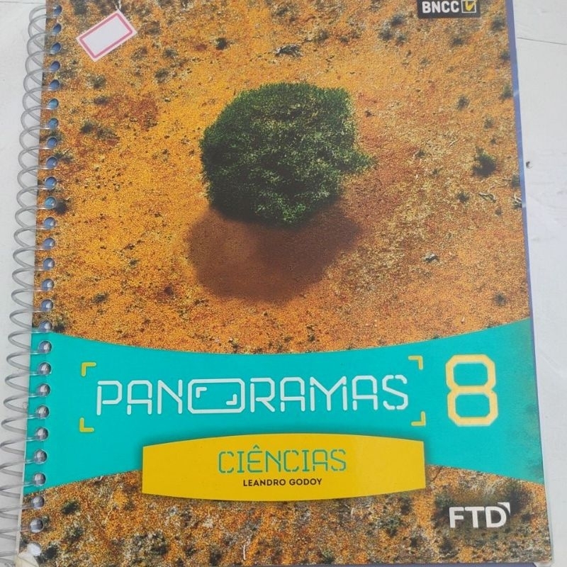 Panorama Ciências 8° ano Livro do Aluno Usado Leandro Godoy