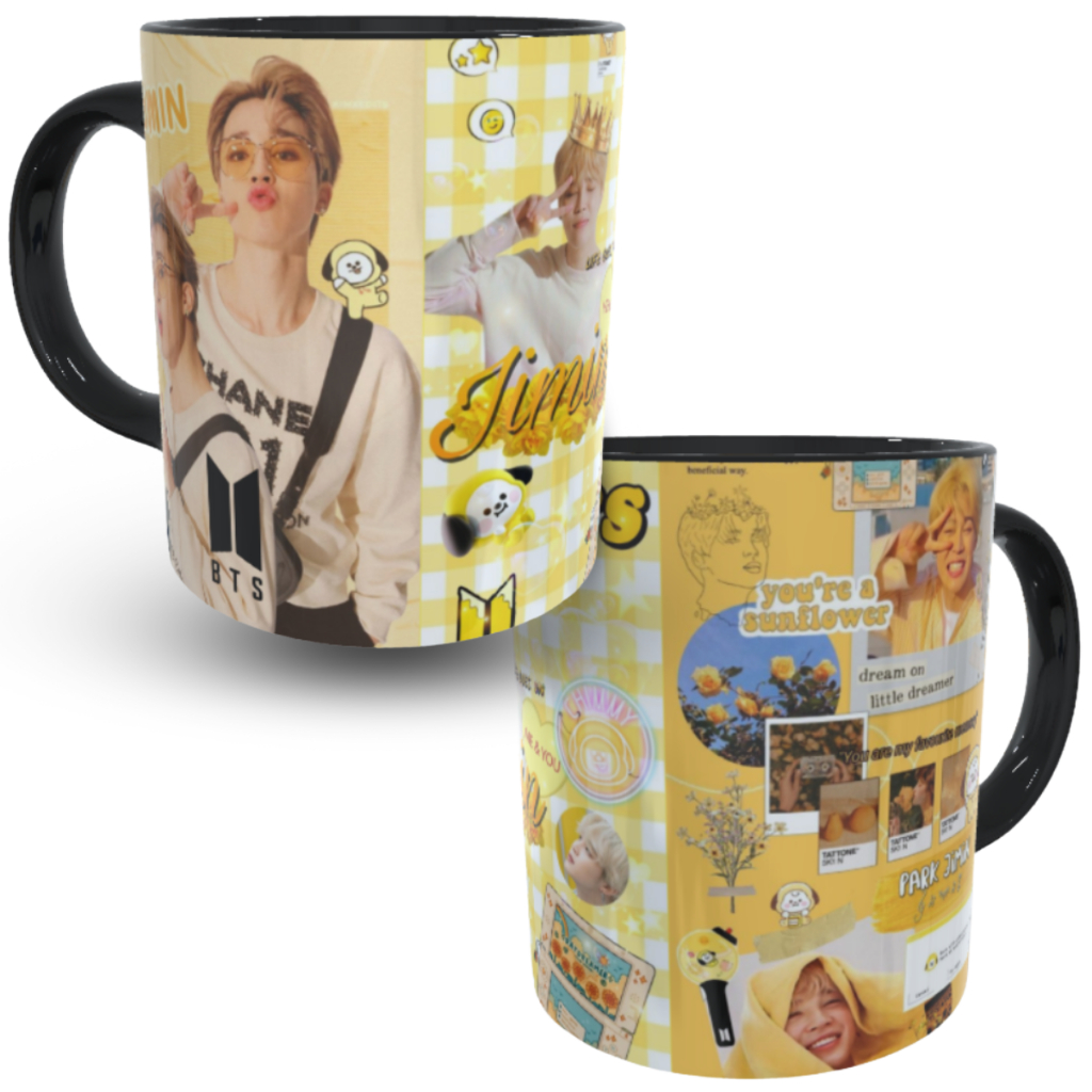 Caneca Park Jimin Chimmy Bts Kpop Personalizada em Oferta na Shopee
