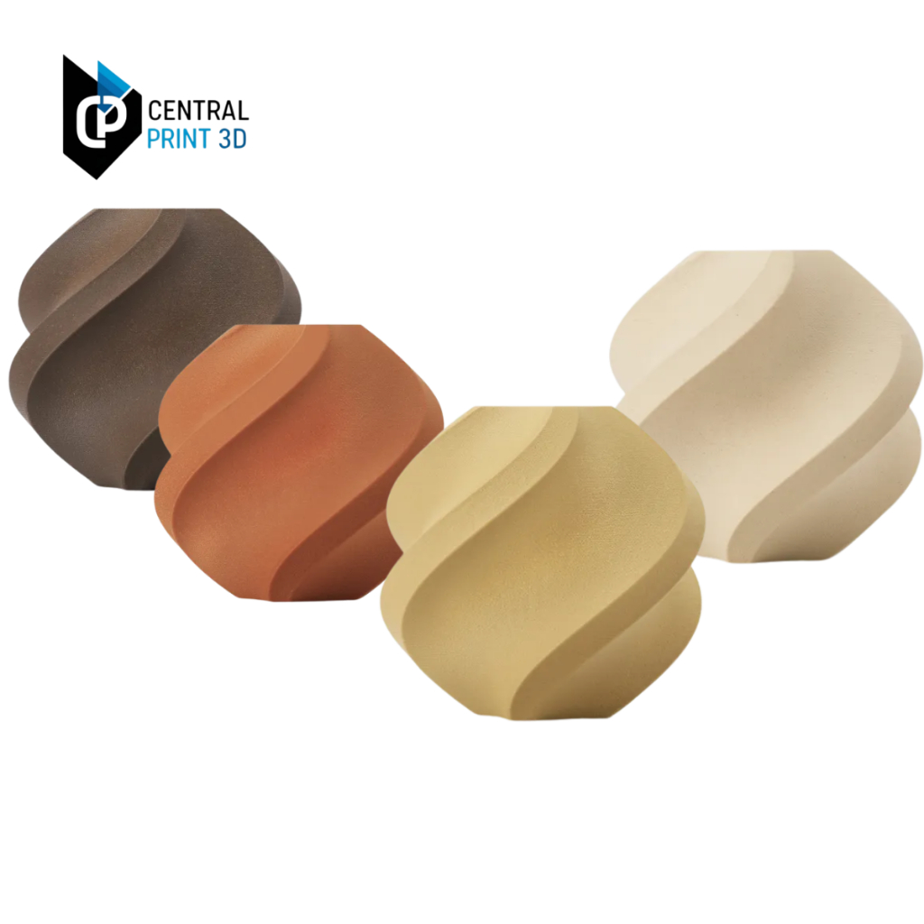 FILAMENTO PLA MADEIRA C/ CARRETEL REUTILIZAVEL 1KG 1.75MM BAMBULAB