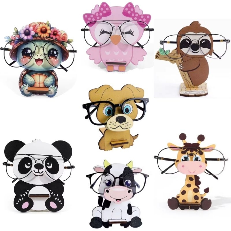 Porta óculos de mesa suporte para óculos expositor de óculos