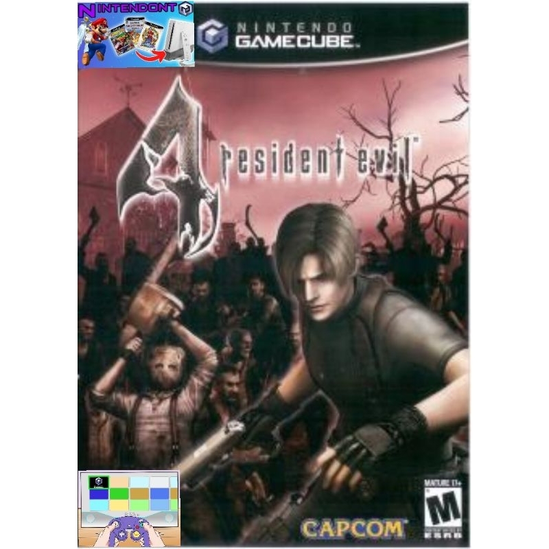 Resident Evil 4 GAMECUBE/ PARA NINTENDO (WII) DESBLOQUEADO/ MIDIA FÍSICA