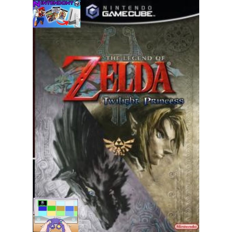The Legend of Zelda: Twilight Princess GAMECUBE/ PARA NINTENDO (WII) DESBLOQUEADO/ MÍDIA FÍSICA