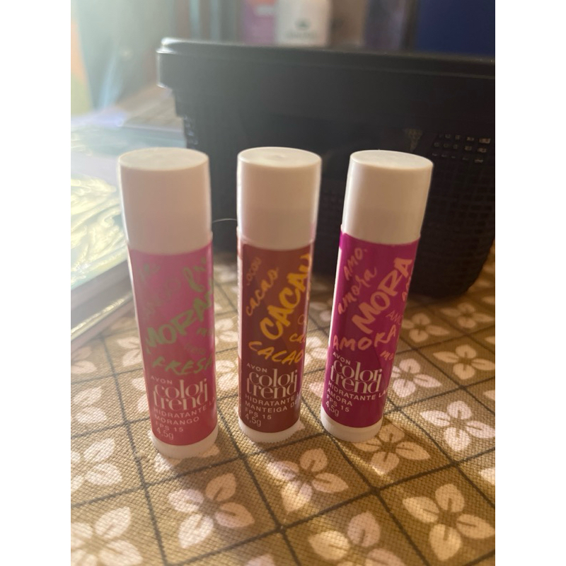 Hidratante Labial 4,5g Fps15 Avon Color Trend