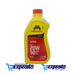 Óleo Motor Mineral SAE 20W50 API SL Menzoil 1L