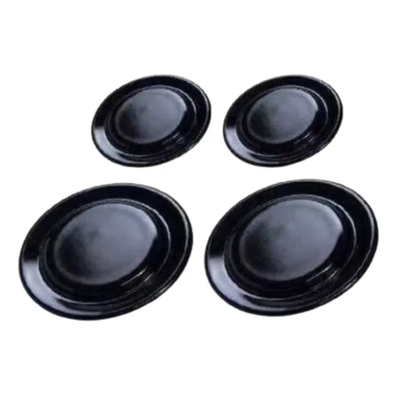 Kit Espalhador Tampas chapeuzinho Peças Fogão Brastemp Ative/ Clean! 2pq + 2g
