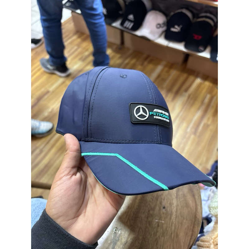 Boné Aba Curva Petronas Mercedes F1 Dri‑Fit Alta Qualidade Ajuste Traseiro