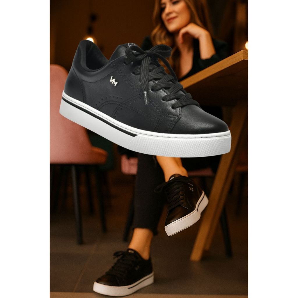 Tênis Feminino Casual Via Marte Confortável Plataforma Original Tendência Moda Vários Modelos E Cores Sneaker Fashion