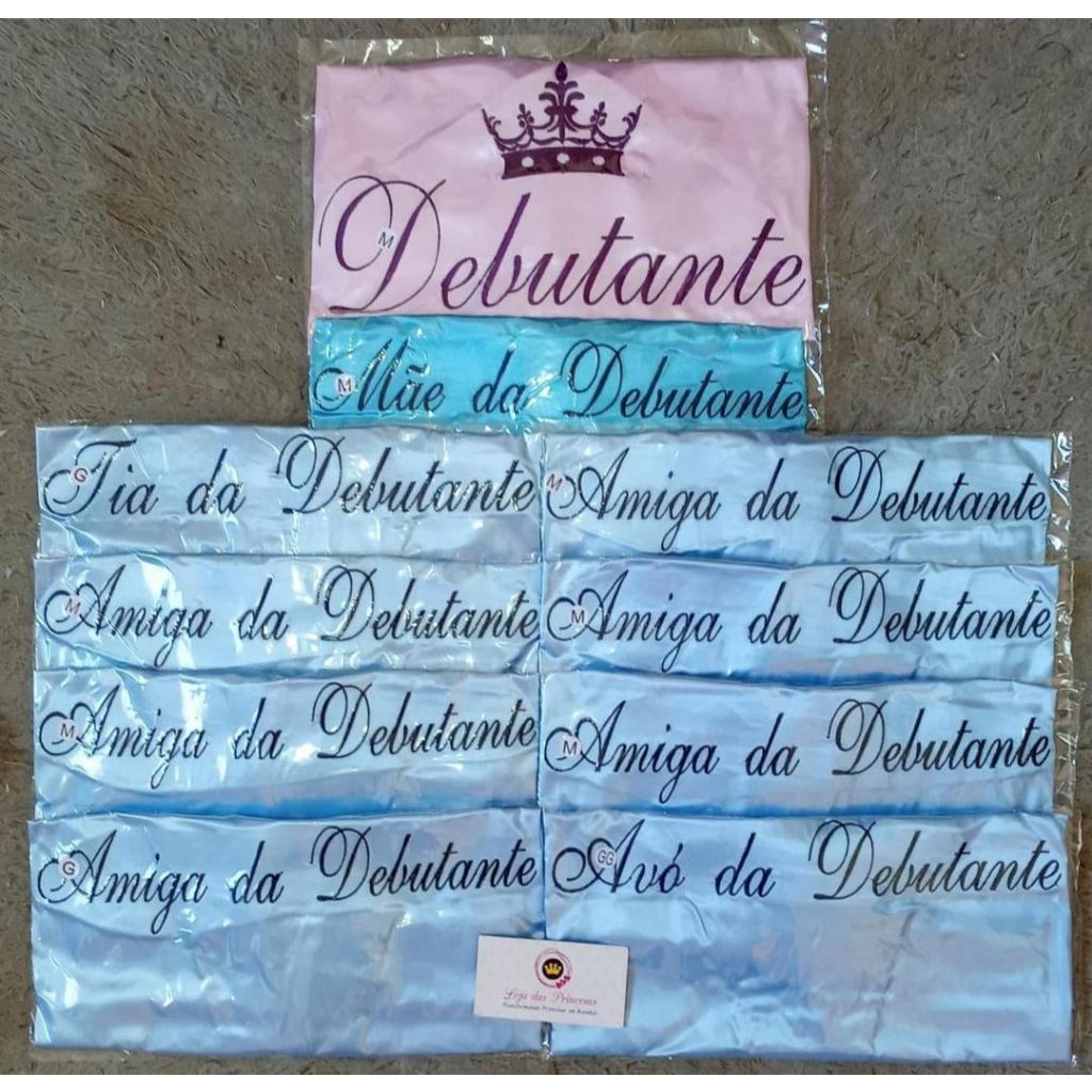 Robes De Cetim Bordado Madrinha Debutante Roupão Hobby Casamento *Leia a descrição antes de efetuar a compra**
