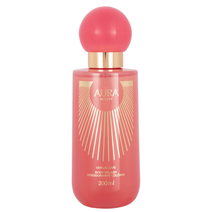 Body Splash Desodorante Colônia Aura Beauty Venus Love 200ml Jade Picon